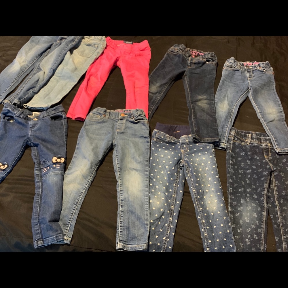 Toddler Jeans- Old Navy, H & M, Children’s Place